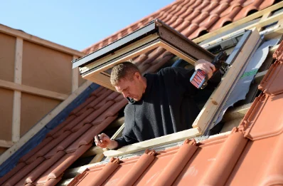 Pose de fenêtres de toit Velux à Bernwiller